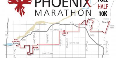 Карта Феникс marathon