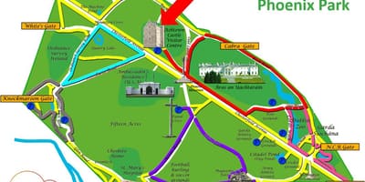 Phoenix park карта